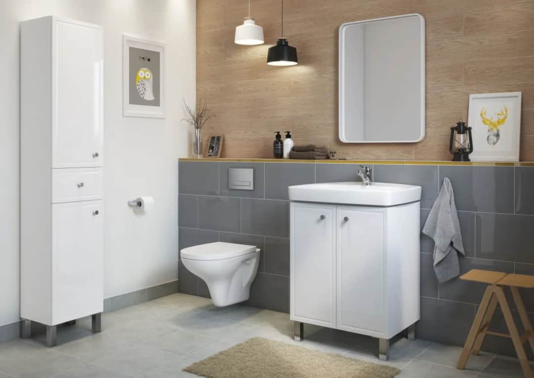 Jak urządzić małą łazienkę z pralką, by maksymalnie wykorzystać przestrzeń