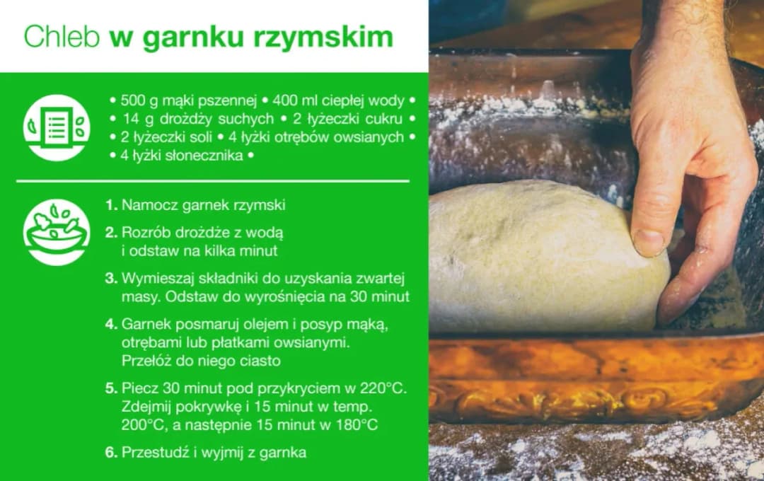 Jak piec chleb w garnku rzymskim - proste kroki i smaczne przepisy