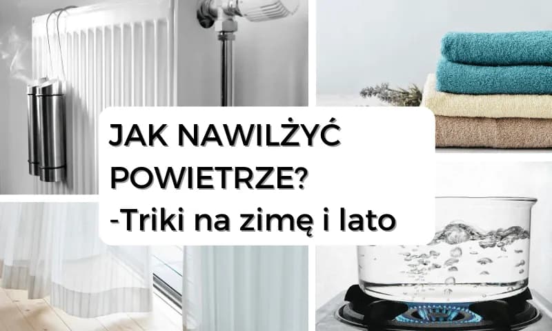 Skuteczne sposoby jak nawilżyć powietrze bez nawilżacza: 6 prostych metod